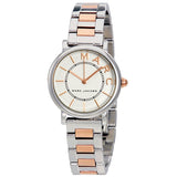 Marc Jacobs Roxy Silver Dial Two Tone Steel Strap Watch for Women - MJ3551