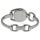 Gucci Horsebit Collection Quartz Brown Dial Silver Steel Strap Watch For Women - YA139501
