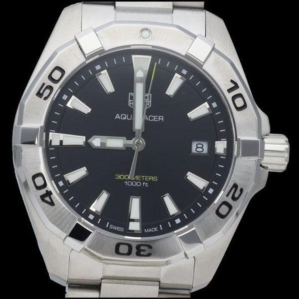 Tag Heuer Aquaracer Black Dial Watch for Men - WBD1110.BA0928