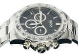Hugo Boss Ikon Black Dial Silver Steel Strap Watch for Men - 1512965