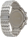 Hugo Boss Gregor Chronograph Black Dial Silver Steel Strap Watch For Men - 1514082