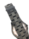 Marc Jacobs Henry Skeleton Black Dial Black Steel Strap Watch for Women - MBM3254