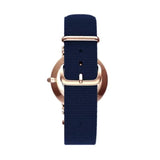 Daniel Wellington Classic Bayswater Black Dial Black NATO Strap Watch For Women - DW00100281