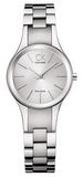 Calvin Klein Simplicity White Dial Silver Steel Strap Watch for Women - K4323185