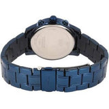 Guess Sunrise Multifunction Blue Dial Blue Steel Strap Watch for Women - W0448L10