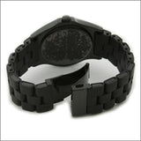 Marc Jacobs Pelly Black Dial Black Steel Strap Watch for Women - MBM2510