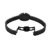 Tory Burch Oval Black Dial Black Steel Strap Watch for Women - TBW6035