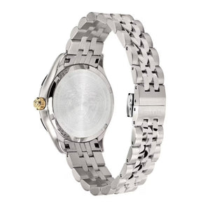 Versace Hellenyium Quartz White Dial Silver Steel Strap Watch for Women - VEHU00320