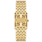 Tory Burch Eleanor Mother of Pearl Pink Dial Gold Steel Strap Watch for Women - TBW1077