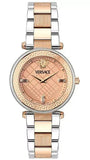 Versace Reve Analog Rose Gold Dial Two Tone Steel Strap Watch for Women - VE8B00424
