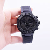 Tissot T-Race Chronograph Black Dial Black Rubber Strap Watch for Men - T141.417.37.061.00