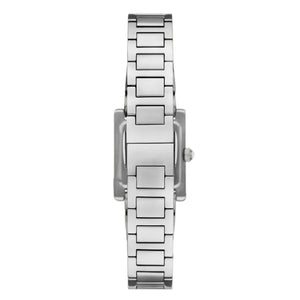 Emporio Armani Genni Analog Mother of Pearl Dial Silver Steel Strap Watch for Women - AR11662