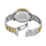 Emporio Armani World Explorer Chronograph Green Dial Two Tone Steel Strap Watch for Men - AR11695