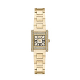 Emporio Armani Genni Crystals Gold Dial Gold Steel Strap Watch for Women  - AR11663