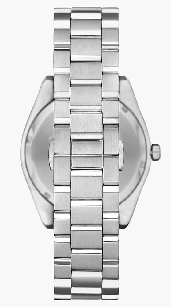 Emporio Armani Frederico Analog Black Dial Silver Steel Strap Watch for Men - AR11622