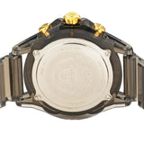 Versace Icon Active Chronograph Black Dial Black Rubber Strap Unisex Watch - VE8P00224