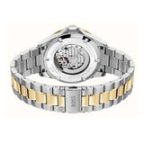 Hugo Boss Troper Chronograph Automatic Blue Dial Two Tone Steel Strap Watch for Men - 1514201