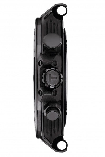 Tissot T Race Chronograph Black Dial Orange Rubber Strap Watch for Men - T141.417.37.051.02