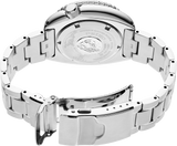 Seiko US Special Edition Automatic Green Dial Silver Steel Strap Watch for Men - SRPH57