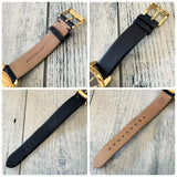 Tory Burch Collins Quartz Blue Dial Blue Leather Strap Watch for Women - TBW1203