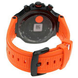 Tissot T Race Chronograph Black Dial Orange Rubber Strap Watch for Men - T141.417.37.051.02