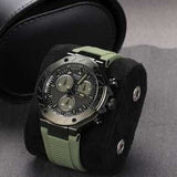 Tissot T Race Chronograph Black Dial Green Rubber Strap Watch for Men - T141.417.37.061.02