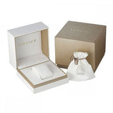 Versace Daphnis Analog Blue Dial Silver Steel Strap Watch for Women - VEOCA0124