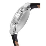 Hugo Boss Integrity Chronograph Black Dial Black Leather Strap Watch for Men - 1513777