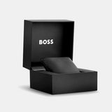 Hugo Boss Troper Chronograph Automatic Blue Dial Two Tone Steel Strap Watch for Men - 1514201