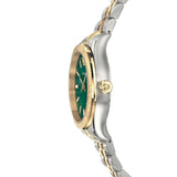 Versace Hellenyium Quartz Green Dial Two Tone Steel Strap Watch for Women - VEHU00420