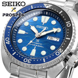 Seiko Prospex Save The Ocean Diver's Automatic Blue Dial Silver Steel Strap Watch for Men - SRPD21J1