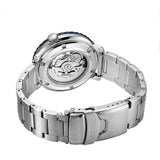 Seiko 5 Sports Automatic Black Dial Silver Steel Strap Watch for Men - SRPC61J1