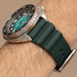 Seiko Prospex US Special Edition Automatic Blue Dial Silver Steel Strap Watch for Men - SRPH59