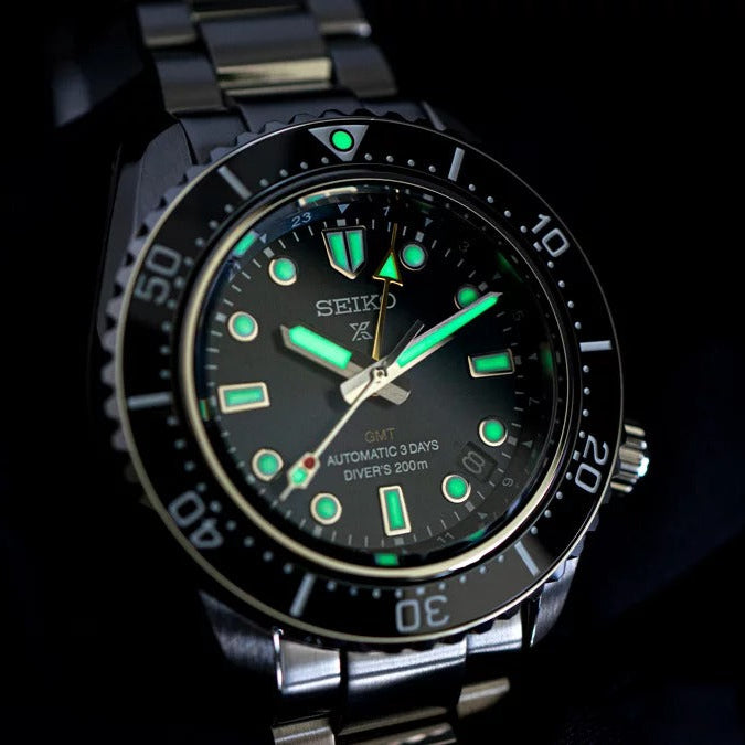 Seiko Prospex Diver Scuba Automatic Blue Dial Silver Steel Strap Watch for Men - SBEJ021