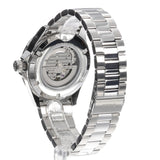 Hugo Boss Troper Automatic Chronograph Green Dial Silver Steel Strap Watch for Men - 1514200