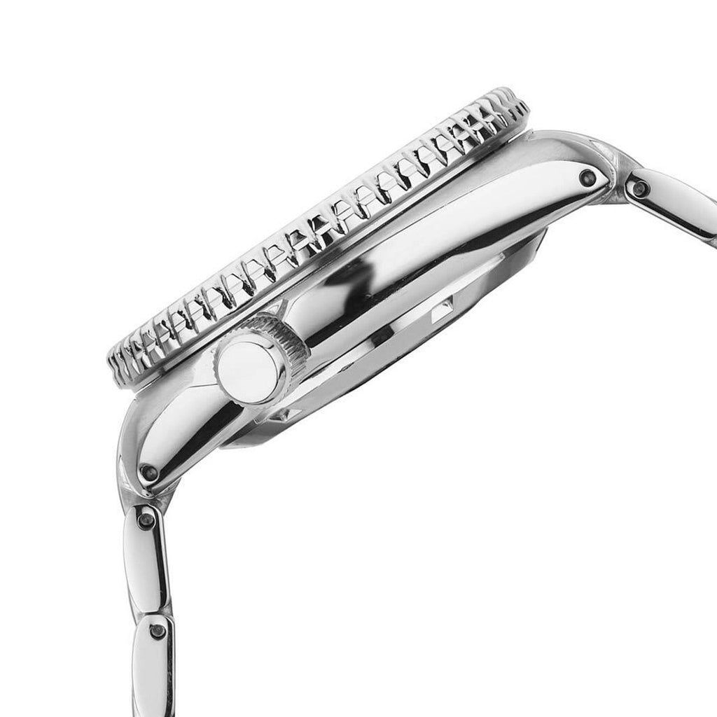 Seiko Prospex PADI Special Edition Automatic Blue Dial Silver Steel Strap Watch for Men - SRPE99