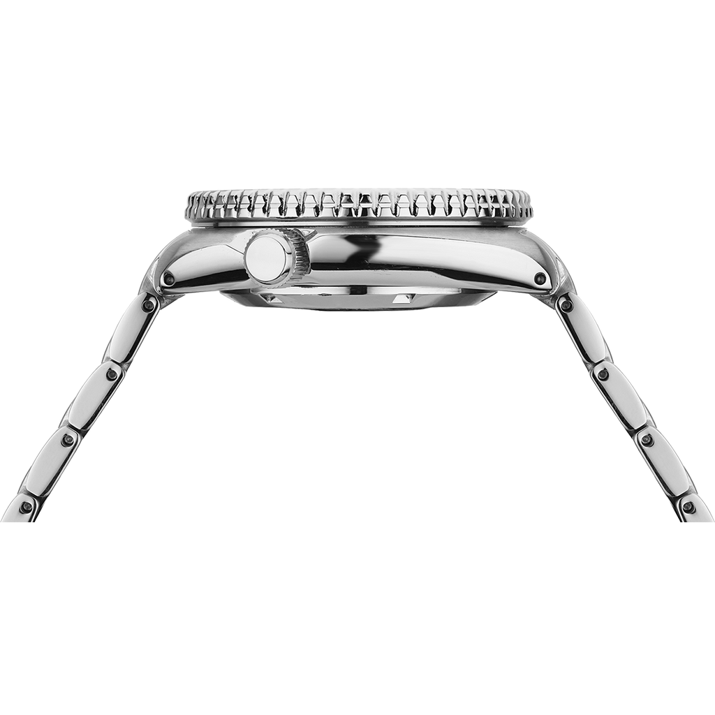 Seiko Prospex PADI Special Edition Automatic Blue Dial Silver Steel Strap Watch for Men - SRPE99