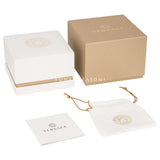 Versace Icon Active Chronograph Black Dial Grey Silicone Strap Watch for Men - VEZ701022