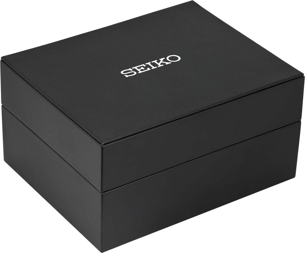 Seiko Prospex US Special Edition Speedtimer Solar Chronograph Red Dial Silver Steel Strap Watch for Men - SSC927