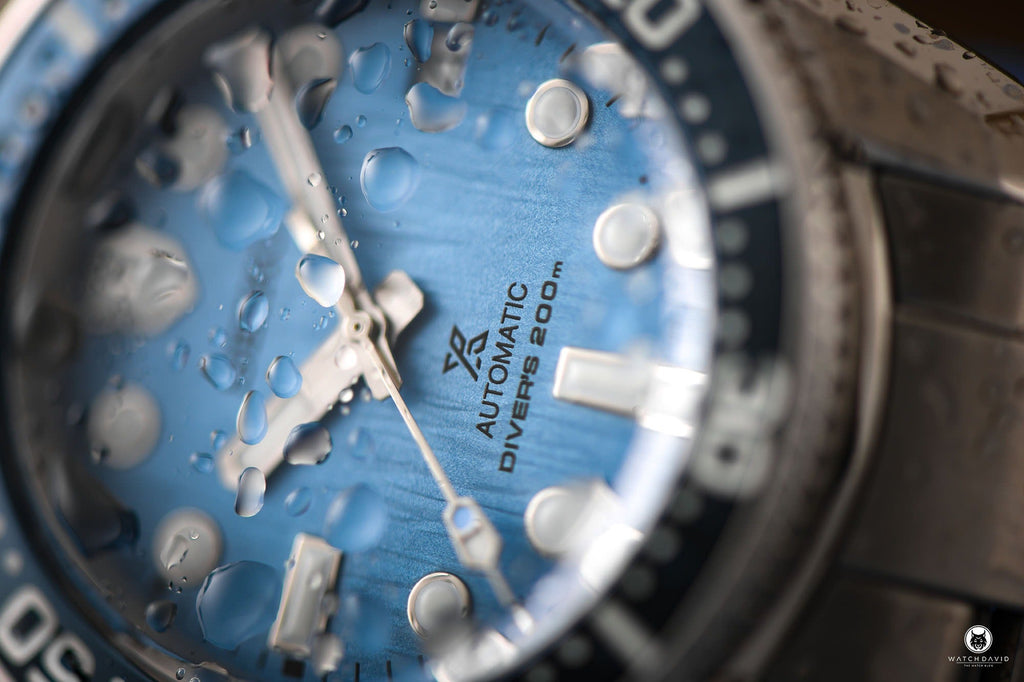 Seiko Prospex Glacier Save The Ocean Special Edition Automatic Blue Dial Silver Steel Strap Watch for Men - SPB299J1