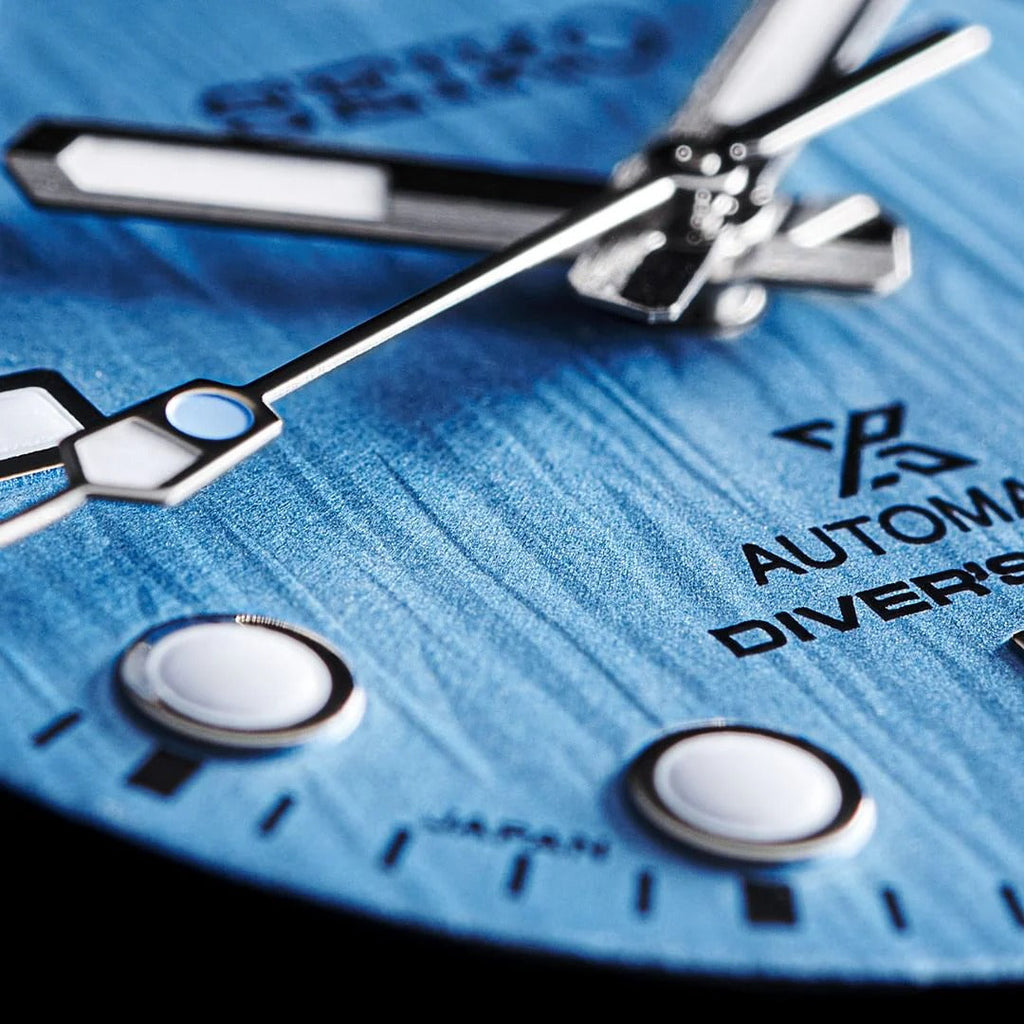 Seiko Prospex Glacier Save The Ocean Special Edition Automatic Blue Dial Silver Steel Strap Watch for Men - SPB299J1