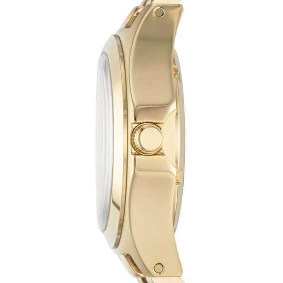 Marc Jacobs Henry Gold Dial Gold Steel Strap Watch for Women - MBM3295