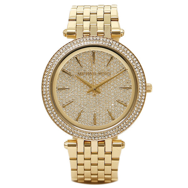 Michael Kors Darci Gold Dial Gold Steel Strap Watch for Women - MK3438