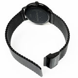 Calvin Klein High Noon Quartz Black Dial Black Mesh Bracelet Watch for Men - K8M21421