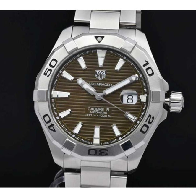 Tag Heuer Aquaracer Sunray Brown Dial Watch for Men - WAY2018.BA0927