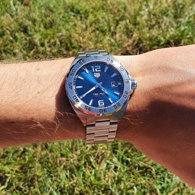 Tag Heuer Formula 1 Blue Dial Watch for Men - WAZ1118.BA0875