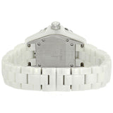 Chanel J12 Ceramic White Dial White Steel Strap Watch for Women - J12 H0968