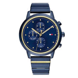 Tommy Hilfiger Blake Blue Dial Blue Steel Strap Watch for Women - 1781893