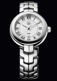 Tag Heuer Link Roman Numeral Silver Dial Silver Steel Strap Watch for Women - WAT1416.BA0954
