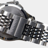 Gucci G Timeless Diamonds Mother of Pearl Dial Silver Mesh Bracelet Watch For Women - YA126508